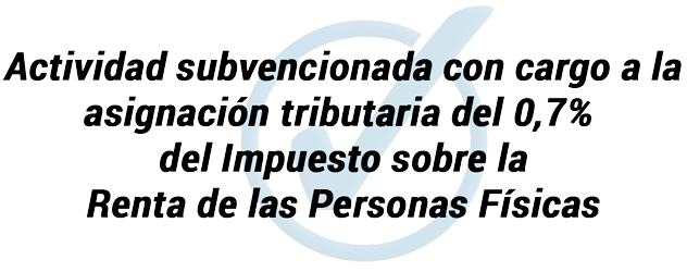 Actividad subvencionada IRPF 0,7%
